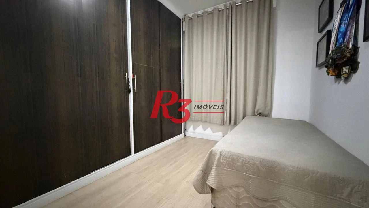 Apartamento com 2 dormitórios à venda, 52 m² por R$ 460.000,00 - José Menino - Santos/SP
