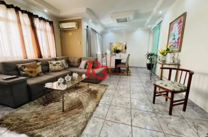 Apartamento com 2 dormitórios à venda, 122 m² por R$ 480.000,00 - Vila Matias - Santos/SP