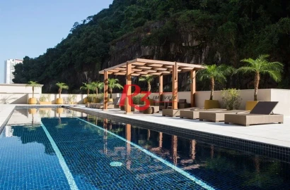 Apartamento com 2 dormitórios à venda, 84 m² por R$ 860.000,00 - Marapé - Santos/SP