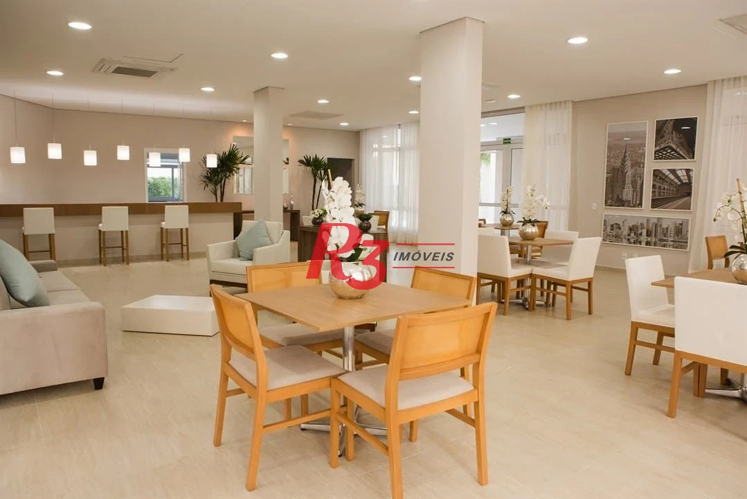 Apartamento com 2 dormitórios à venda, 84 m² por R$ 860.000,00 - Marapé - Santos/SP