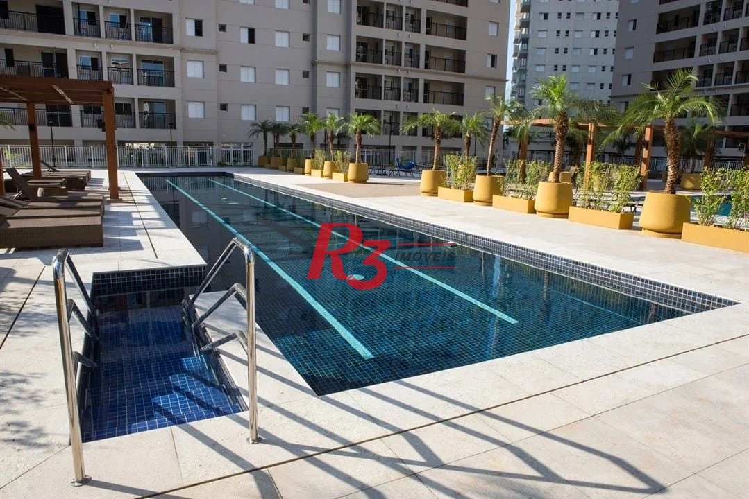Apartamento com 2 dormitórios à venda, 84 m² por R$ 860.000,00 - Marapé - Santos/SP