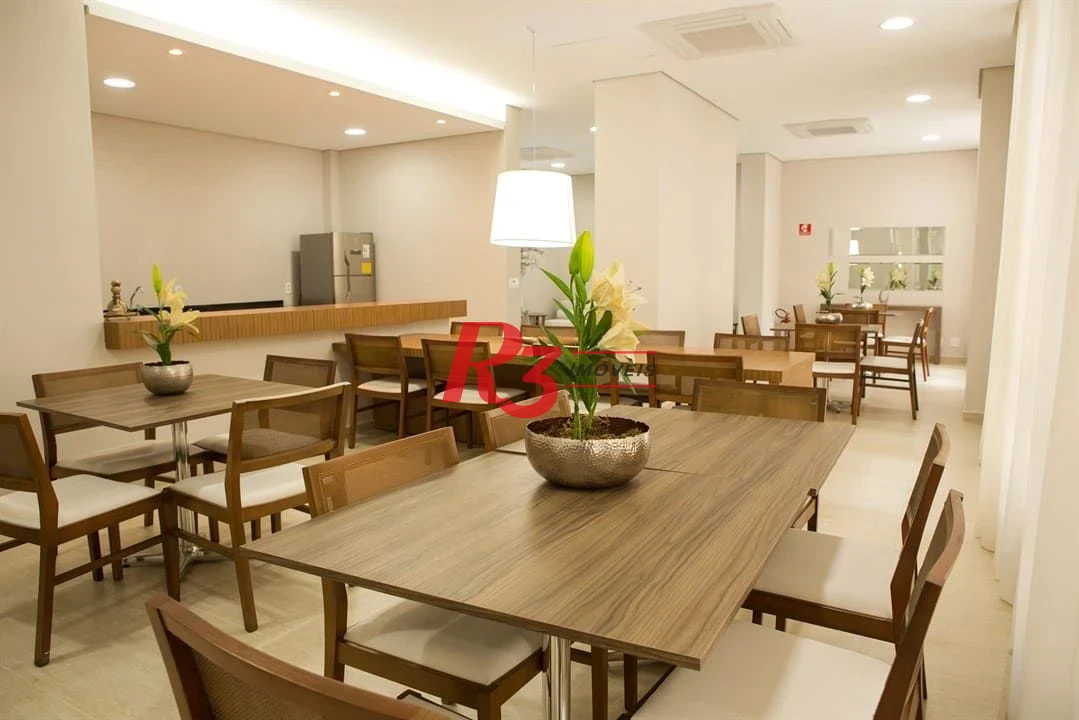 Apartamento com 2 dormitórios à venda, 84 m² por R$ 860.000,00 - Marapé - Santos/SP