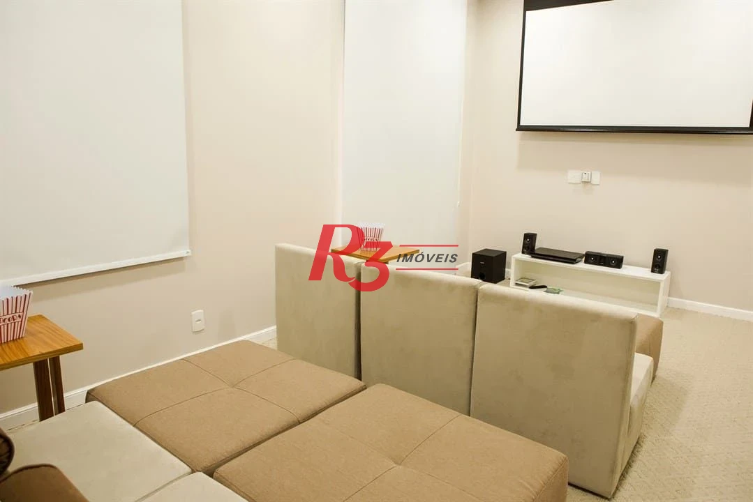 Apartamento com 2 dormitórios à venda, 84 m² por R$ 860.000,00 - Marapé - Santos/SP