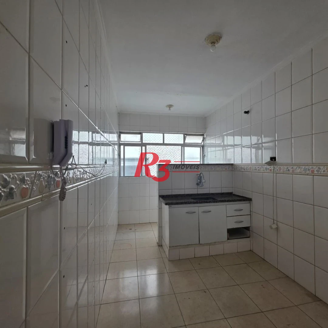 Apartamento com 2 dormitórios à venda, 66 m² por R$ 430.000,00 - Embaré - Santos/SP