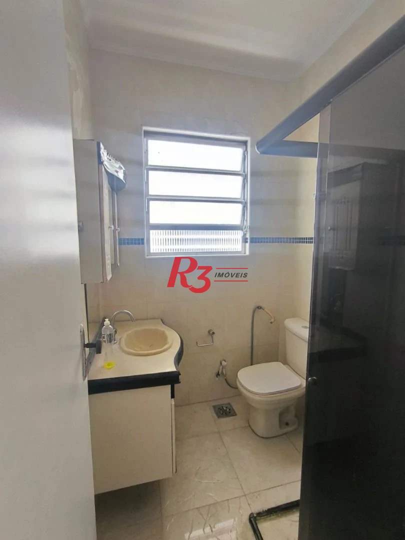 Apartamento com 2 dormitórios à venda, 66 m² por R$ 430.000,00 - Embaré - Santos/SP
