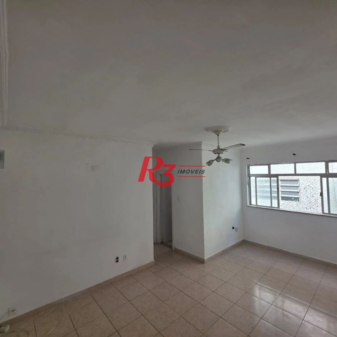 Apartamento com 2 dormitórios à venda, 66 m² por R$ 430.000,00 - Embaré - Santos/SP