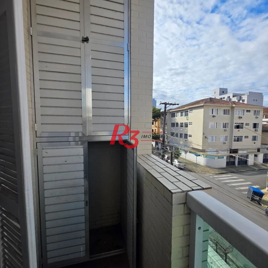 Apartamento com 2 dormitórios à venda, 66 m² por R$ 430.000,00 - Embaré - Santos/SP