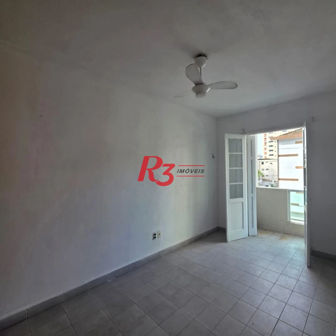 Apartamento com 2 dormitórios à venda, 66 m² por R$ 430.000,00 - Embaré - Santos/SP