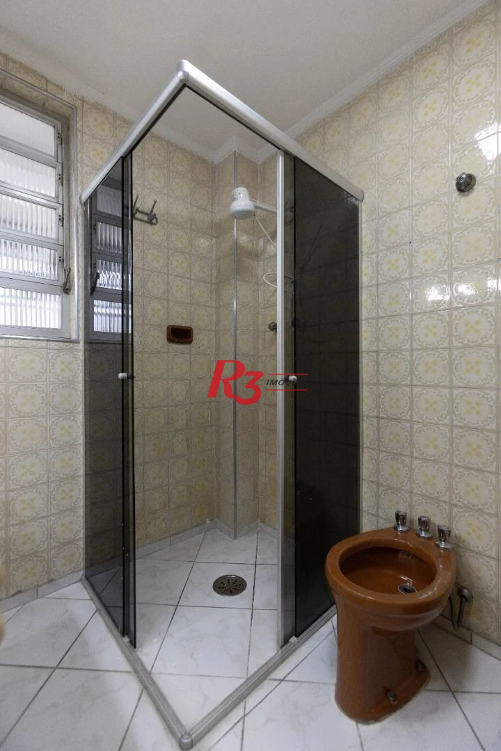 Apartamento com 2 dormitórios para alugar, 79 m² por R$ 4.700,00/mês - Gonzaga - Santos/SP