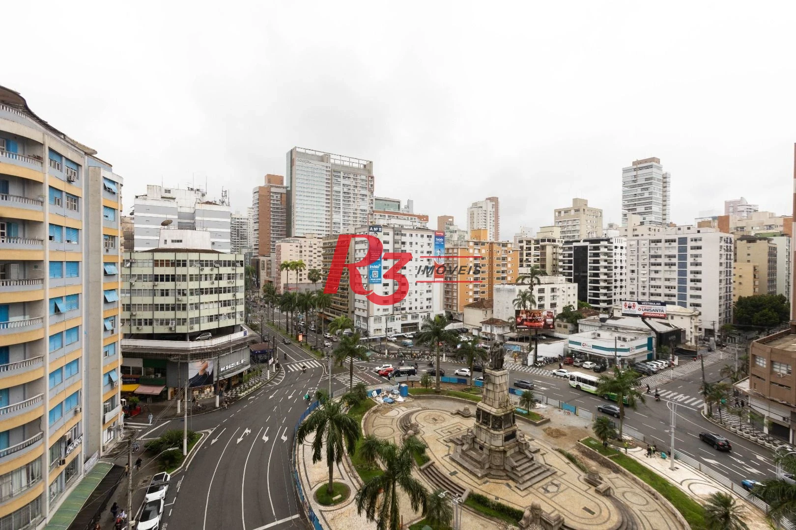 Apartamento com 2 dormitórios para alugar, 79 m² por R$ 4.700,00/mês - Gonzaga - Santos/SP