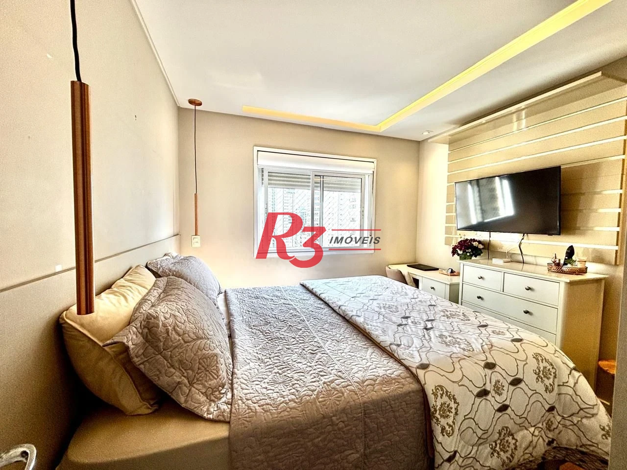 Apartamento com 3 dormitórios à venda, 111 m² por R$ 1.365.000,00 - Ponta da Praia - Santos/SP