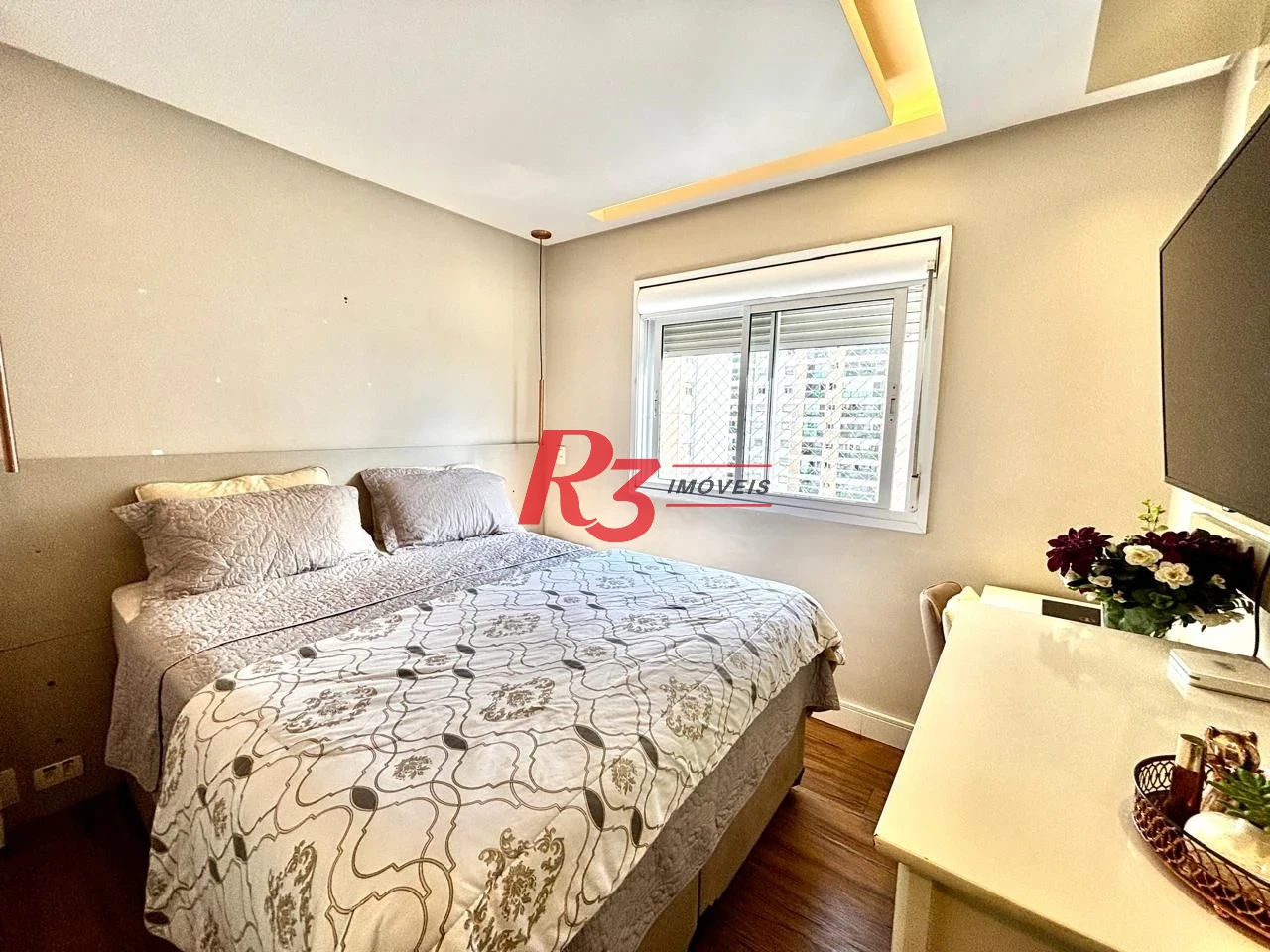 Apartamento com 3 dormitórios à venda, 111 m² por R$ 1.365.000,00 - Ponta da Praia - Santos/SP