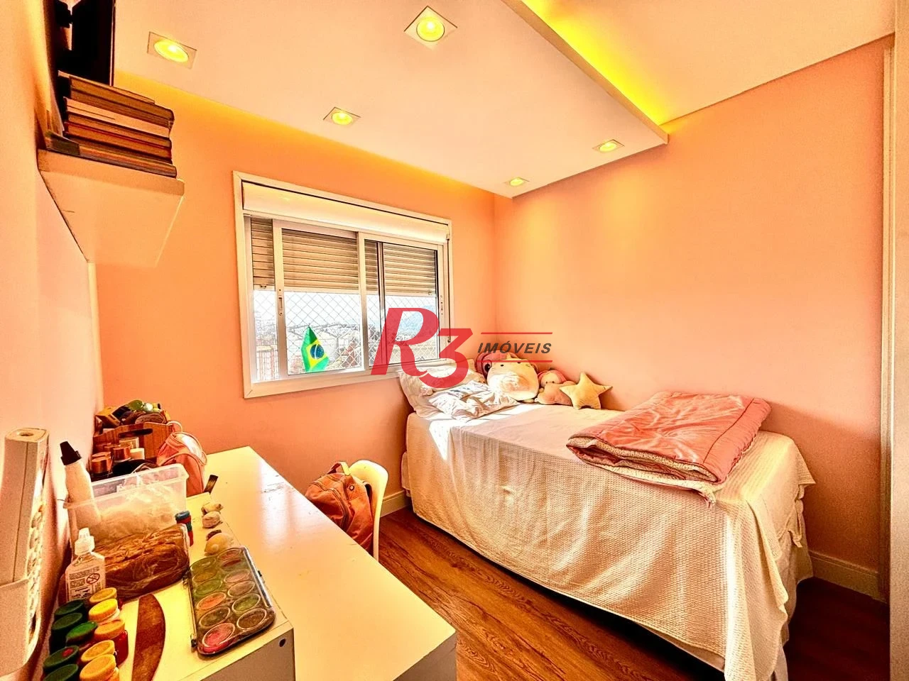 Apartamento com 3 dormitórios à venda, 111 m² por R$ 1.365.000,00 - Ponta da Praia - Santos/SP