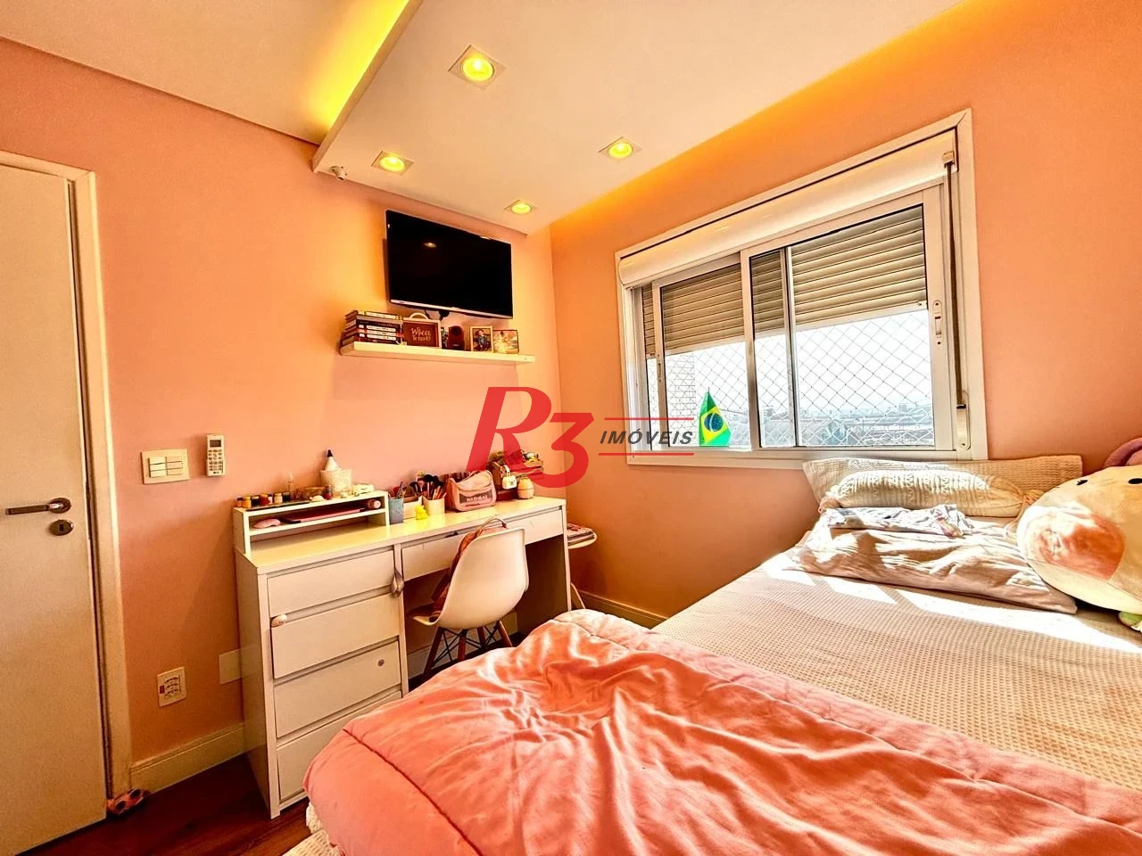 Apartamento com 3 dormitórios à venda, 111 m² por R$ 1.365.000,00 - Ponta da Praia - Santos/SP