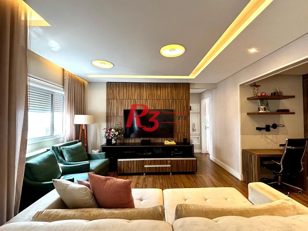 Apartamento com 3 dormitórios à venda, 111 m² por R$ 1.365.000,00 - Ponta da Praia - Santos/SP