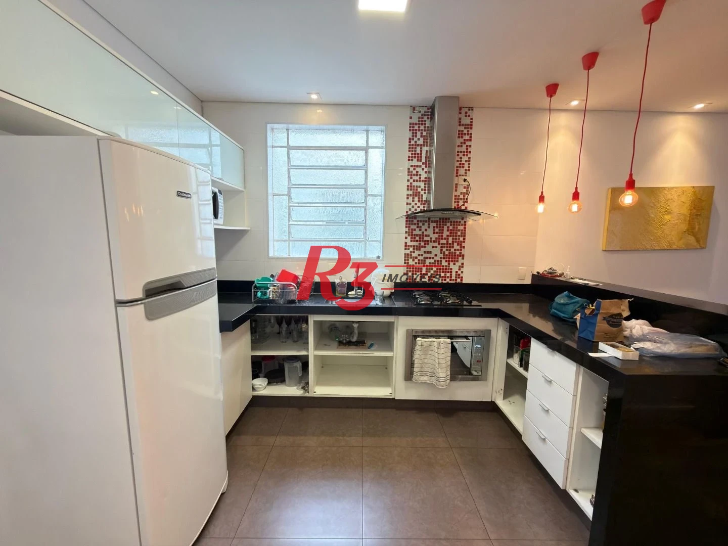 Apartamento com 3 dormitórios para alugar, 110 m² por R$ 5.500,02/mês - Gonzaga - Santos/SP