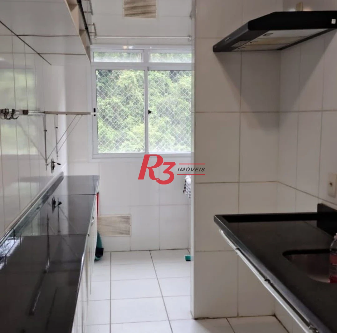 Apartamento com 3 dormitórios à venda, 84 m² por R$ 795.000,00 - Marapé - Santos/SP