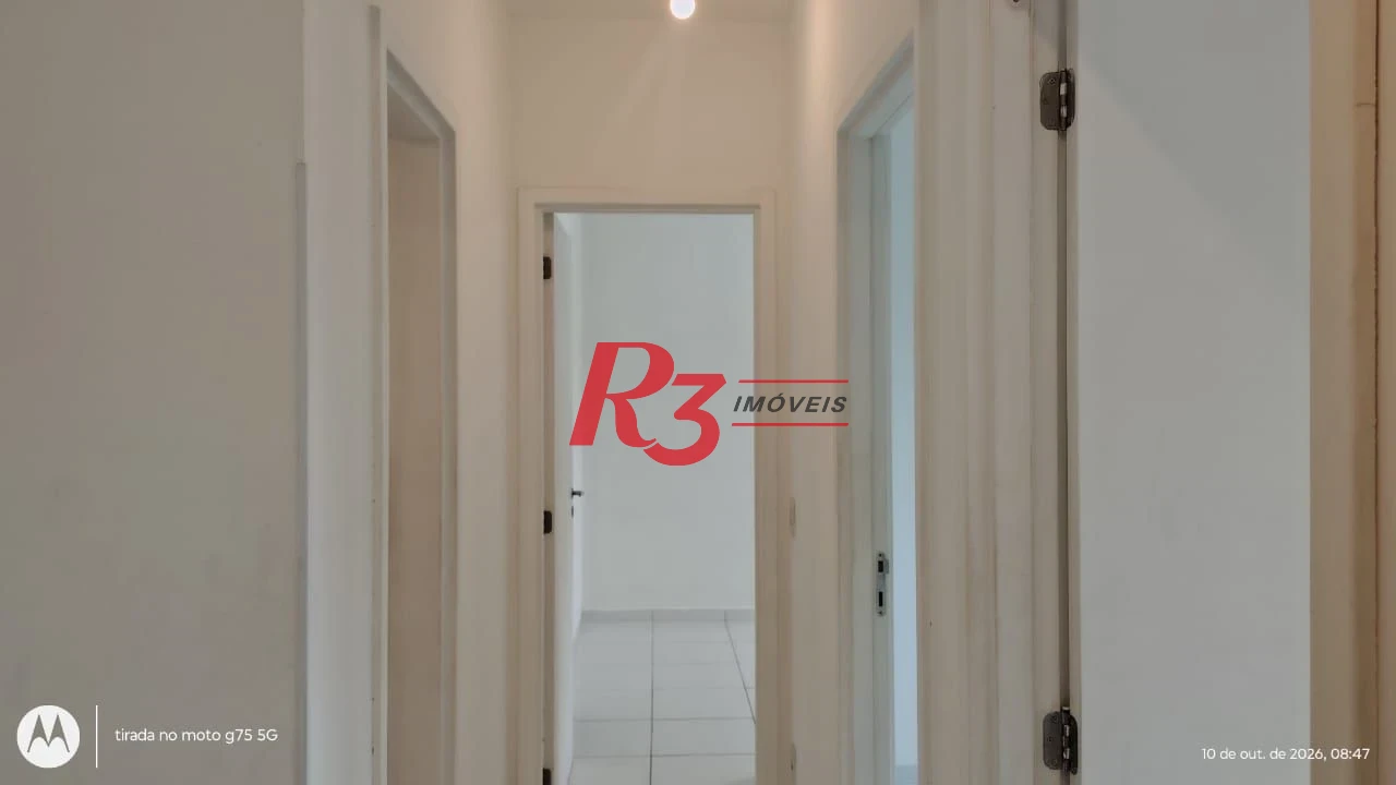Apartamento com 3 dormitórios à venda, 84 m² por R$ 795.000,00 - Marapé - Santos/SP