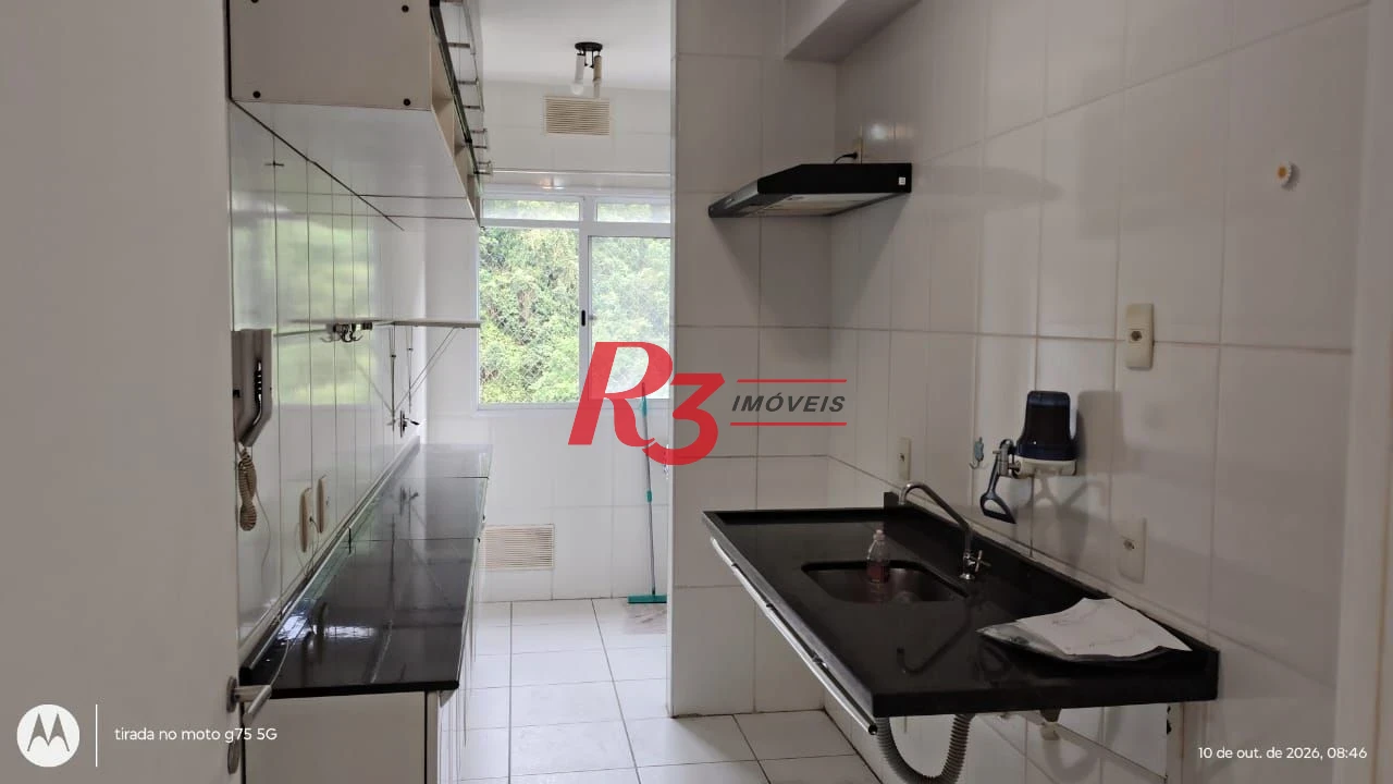 Apartamento com 3 dormitórios à venda, 84 m² por R$ 795.000,00 - Marapé - Santos/SP