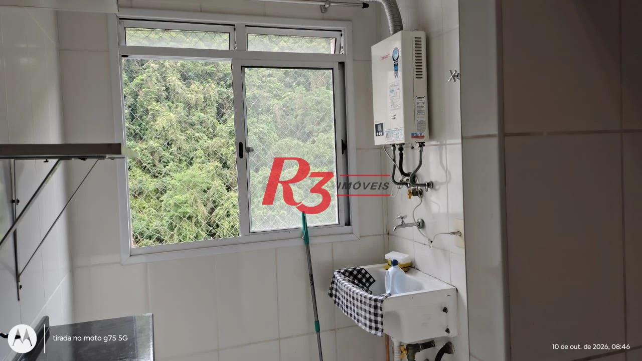 Apartamento com 3 dormitórios à venda, 84 m² por R$ 795.000,00 - Marapé - Santos/SP