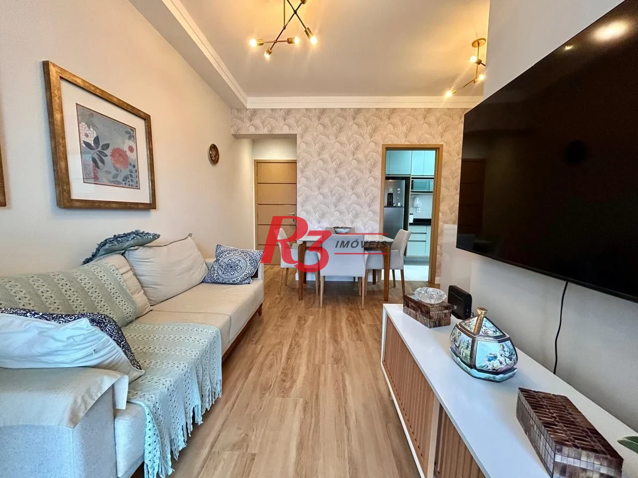 Apartamento com 2 dormitórios à venda, 72 m² por R$ 1.250.000,00 - Boqueirão - Santos/SP