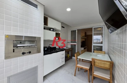 Apartamento com 2 dormitórios à venda, 67 m² por R$ 1.050.000,00 - Boqueirão - Santos/SP