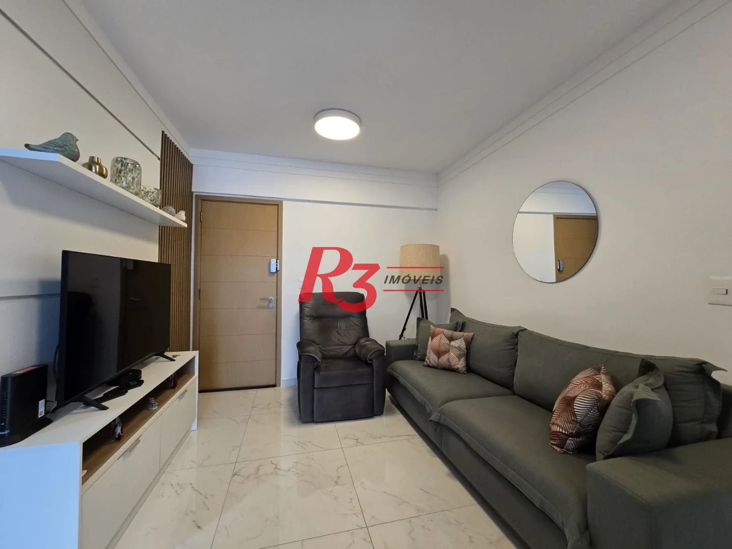 Apartamento com 2 dormitórios à venda, 67 m² por R$ 1.050.000,00 - Boqueirão - Santos/SP