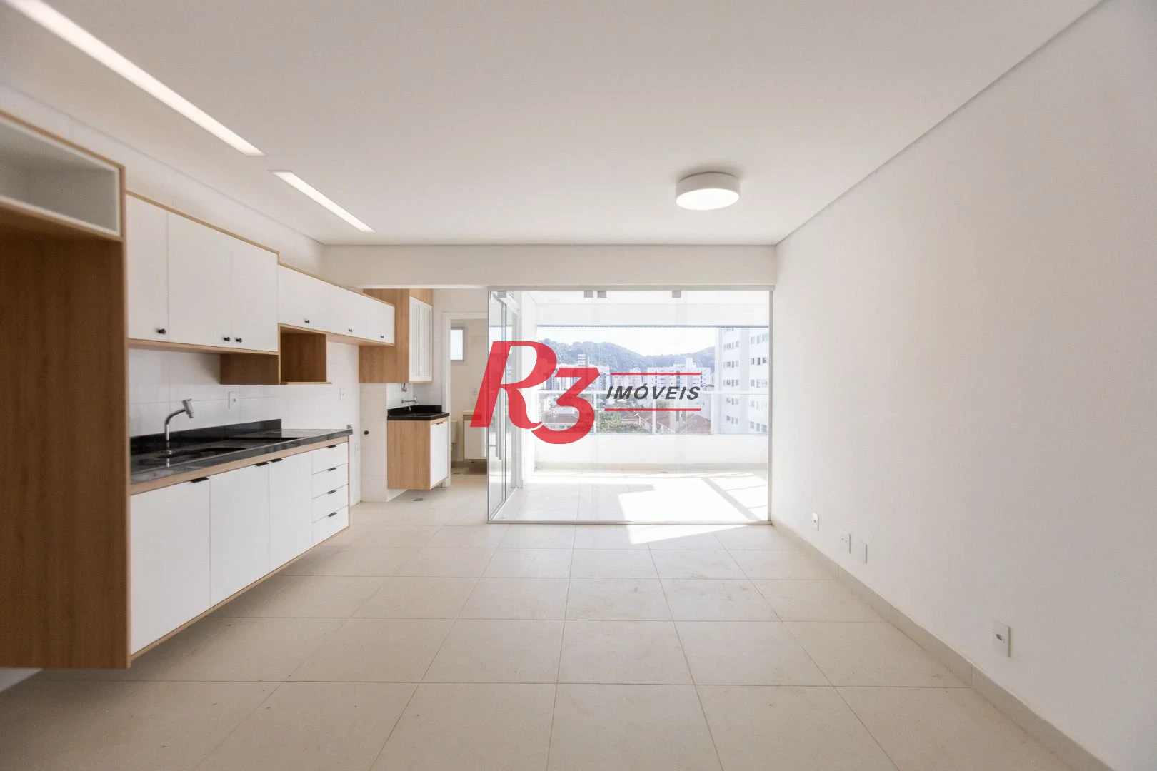 Apartamento para alugar, 72 m² por R$ 5.654,00/mês - Campo Grande - Santos/SP