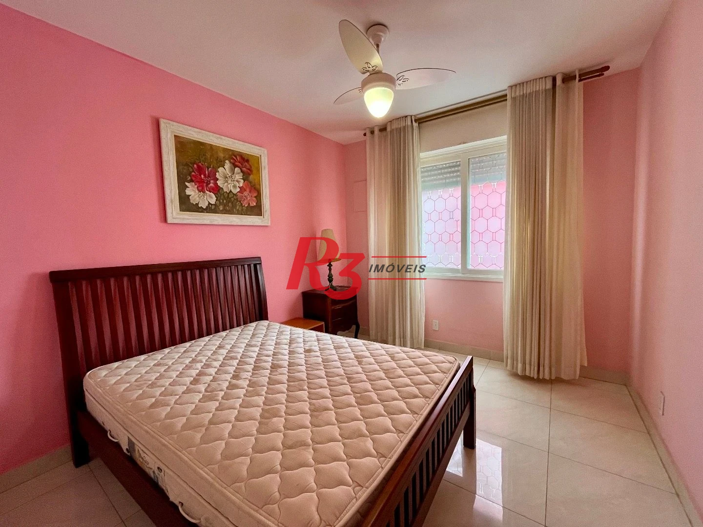 Apartamento com 2 dormitórios para alugar, 98 m² por R$ 5.300,00/mês - Gonzaga - Santos/SP
