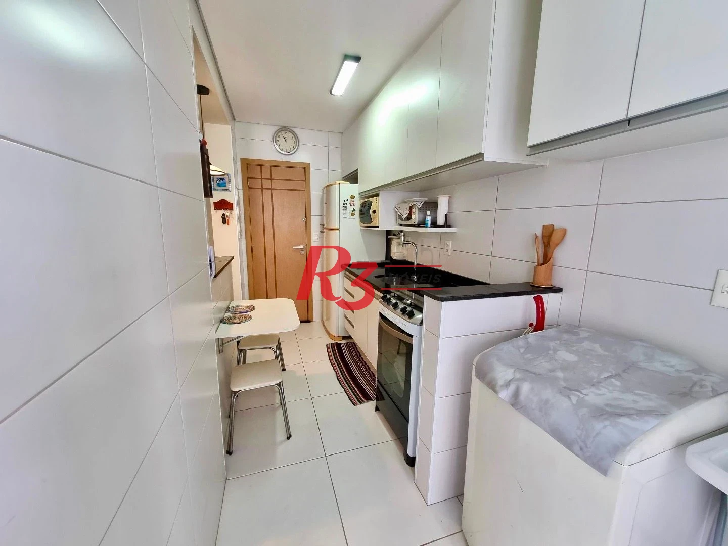 Apartamento com 1 dormitório à venda, 60 m² por R$ 745.000,00 - Aparecida - Santos/SP