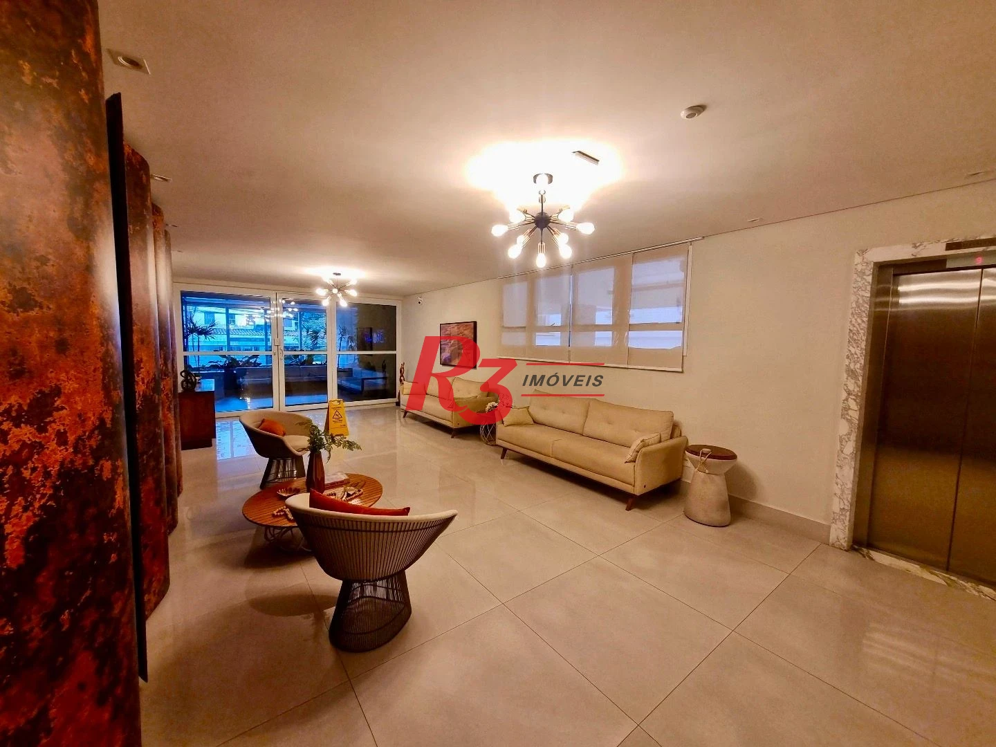 Apartamento com 1 dormitório à venda, 60 m² por R$ 745.000,00 - Aparecida - Santos/SP