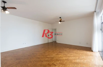Apartamento com 2 dormitórios à venda, 148 m² por R$ 920.000,00 - Gonzaga - Santos/SP