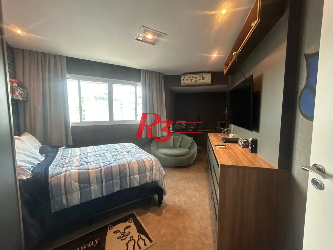 Apartamento com 4 dormitórios à venda, 199 m² por R$ 3.140.000,00 - Ponta da Praia - Santos/SP
