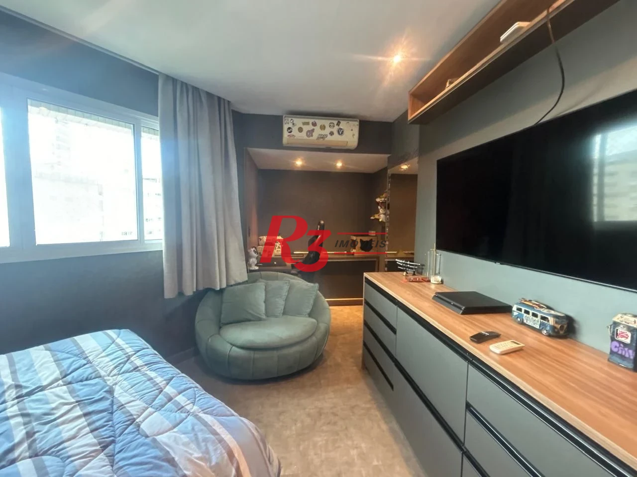 Apartamento com 4 dormitórios à venda, 199 m² por R$ 3.140.000,00 - Ponta da Praia - Santos/SP