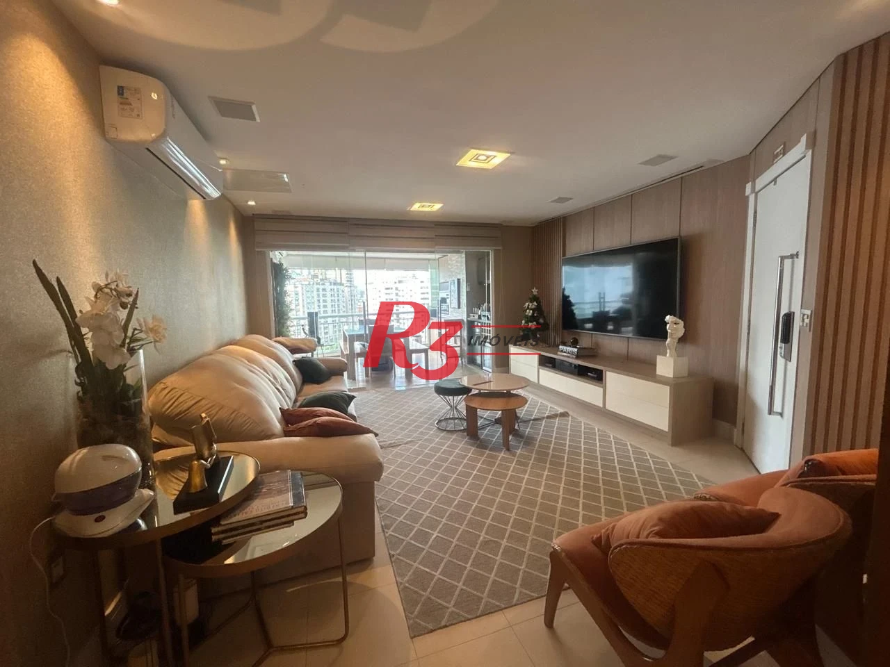Apartamento com 4 dormitórios à venda, 199 m² por R$ 3.140.000,00 - Ponta da Praia - Santos/SP