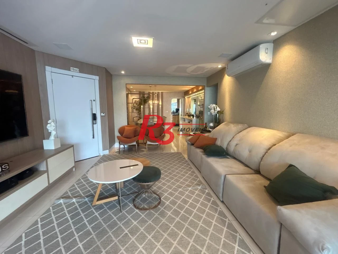 Apartamento com 4 dormitórios à venda, 199 m² por R$ 3.140.000,00 - Ponta da Praia - Santos/SP