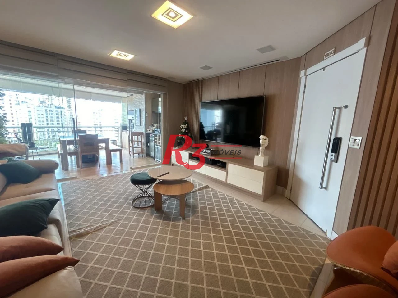 Apartamento com 4 dormitórios à venda, 199 m² por R$ 3.140.000,00 - Ponta da Praia - Santos/SP