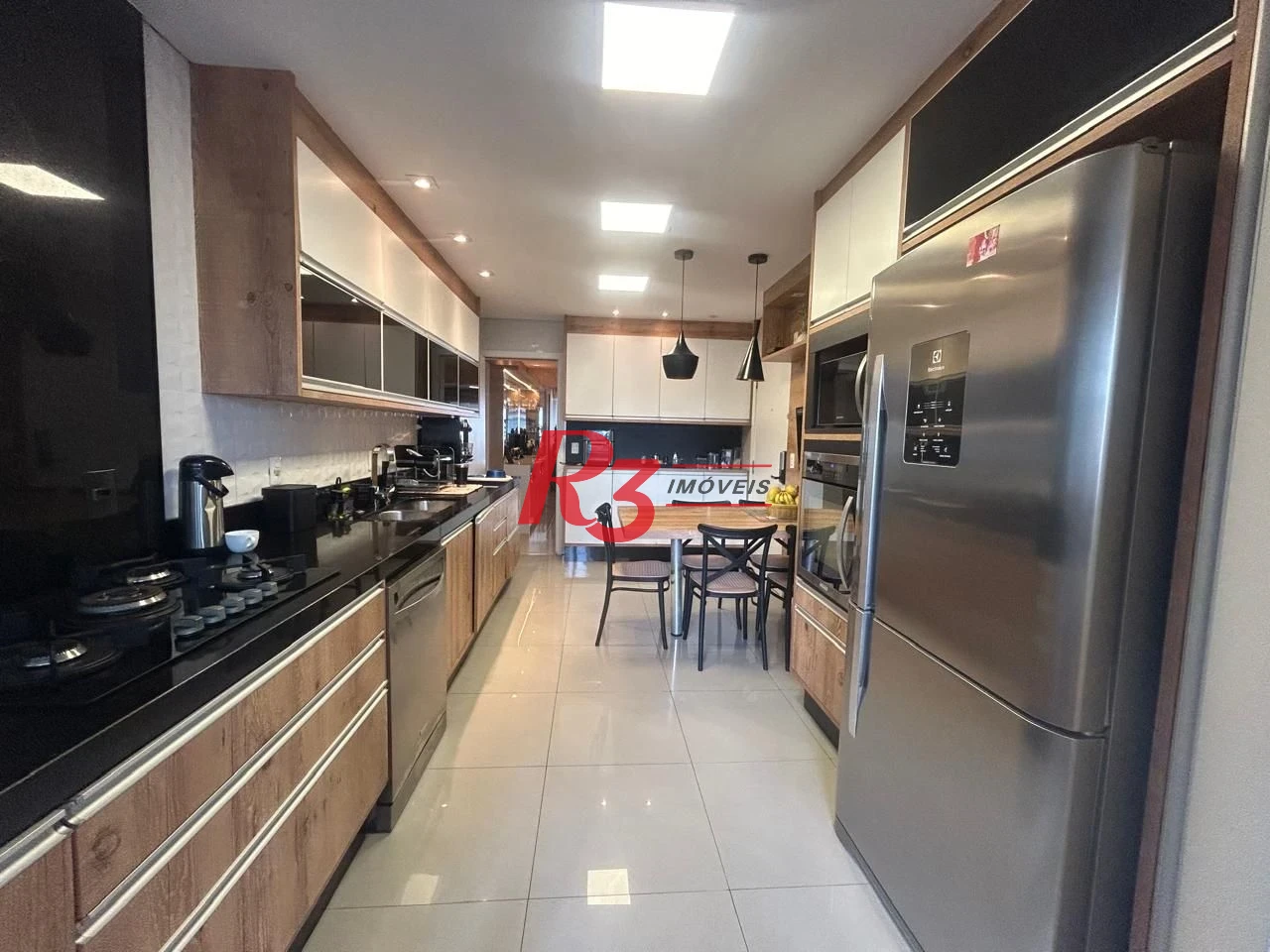 Apartamento com 4 dormitórios à venda, 199 m² por R$ 3.140.000,00 - Ponta da Praia - Santos/SP