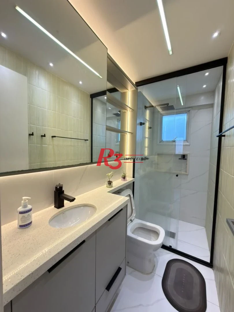 Apartamento à venda, 73 m² por R$ 800.000,00 - Itararé - São Vicente/SP