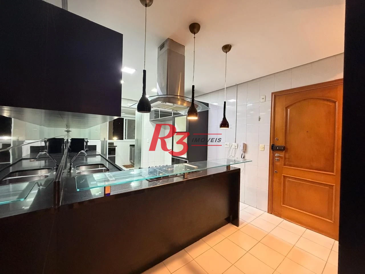 Apartamento com 3 dormitórios para alugar, 199 m² por R$ 13.600,00/mês - Ponta da Praia - Santos/SP