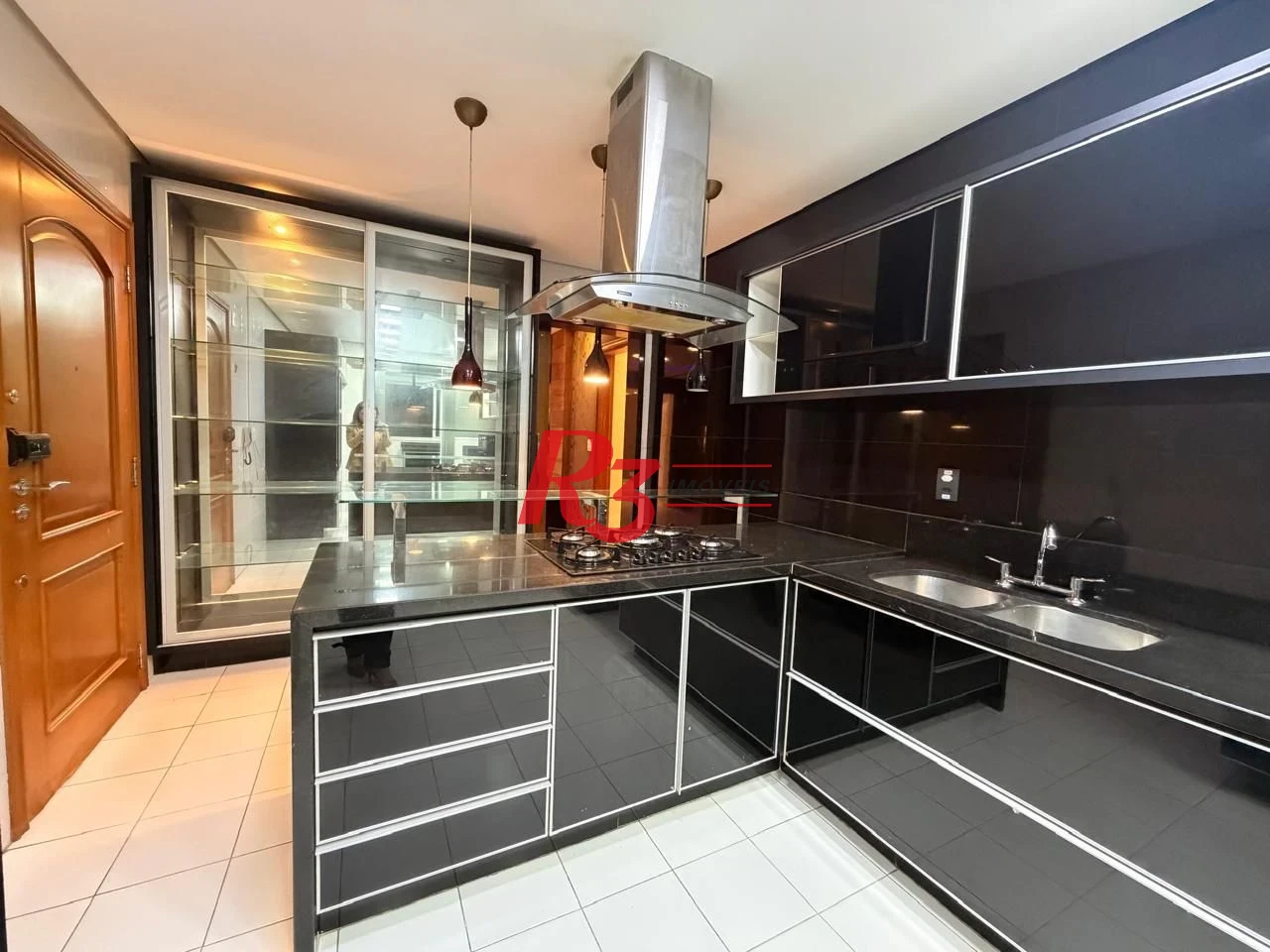 Apartamento com 3 dormitórios para alugar, 199 m² por R$ 13.600,00/mês - Ponta da Praia - Santos/SP