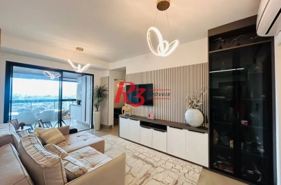 Apartamento com 2 dormitórios, 83 m² - venda por R$ 1.380.000,00 ou aluguel por R$ 8.500,00/mês - Boqueirão - Santos/SP