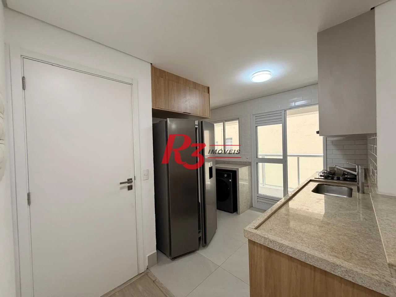 Apartamento com 2 dormitórios para alugar, 90 m² por R$ 7.021,00/mês - Aparecida - Santos/SP