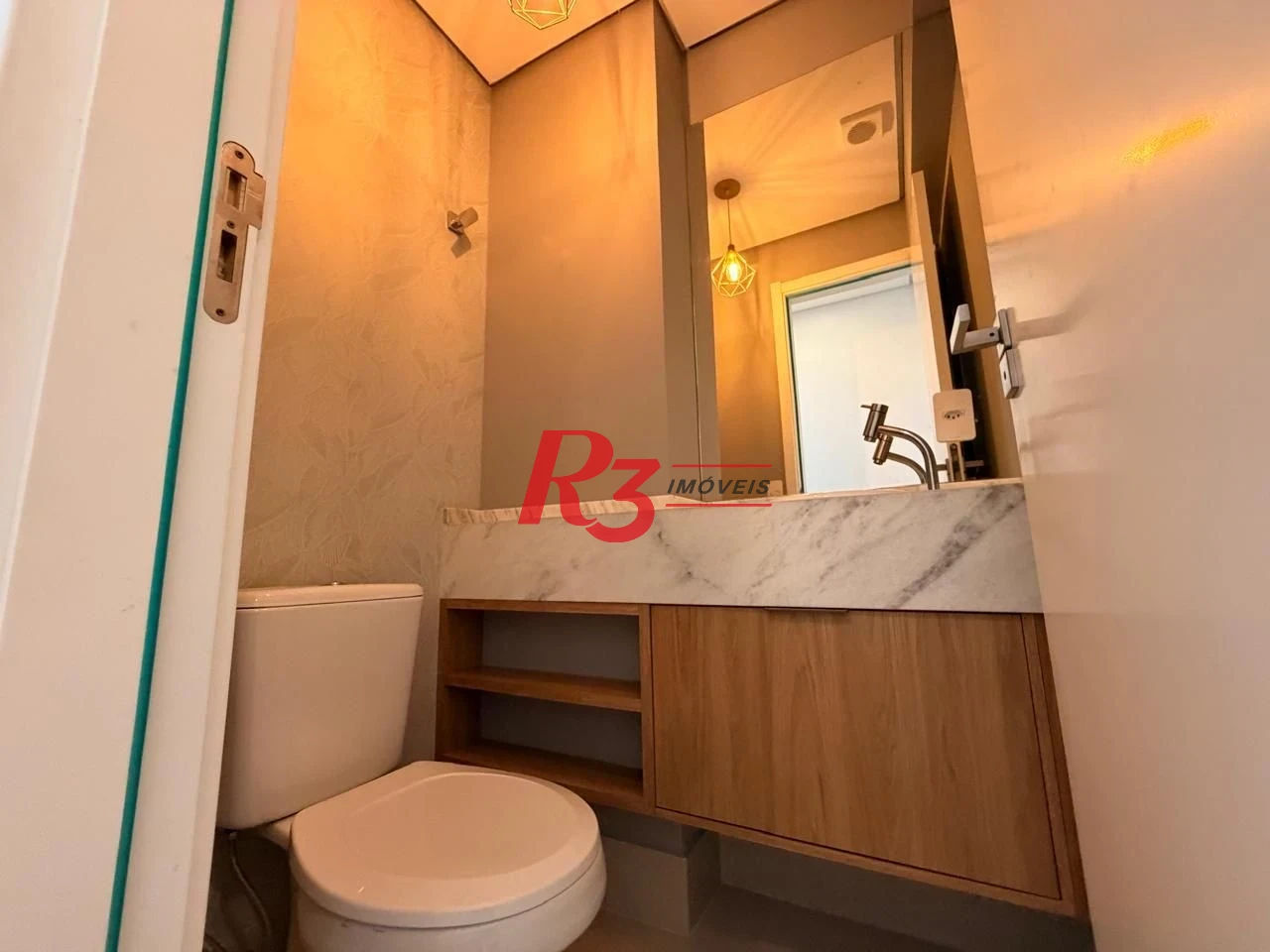 Apartamento com 2 dormitórios para alugar, 90 m² por R$ 7.021,00/mês - Aparecida - Santos/SP