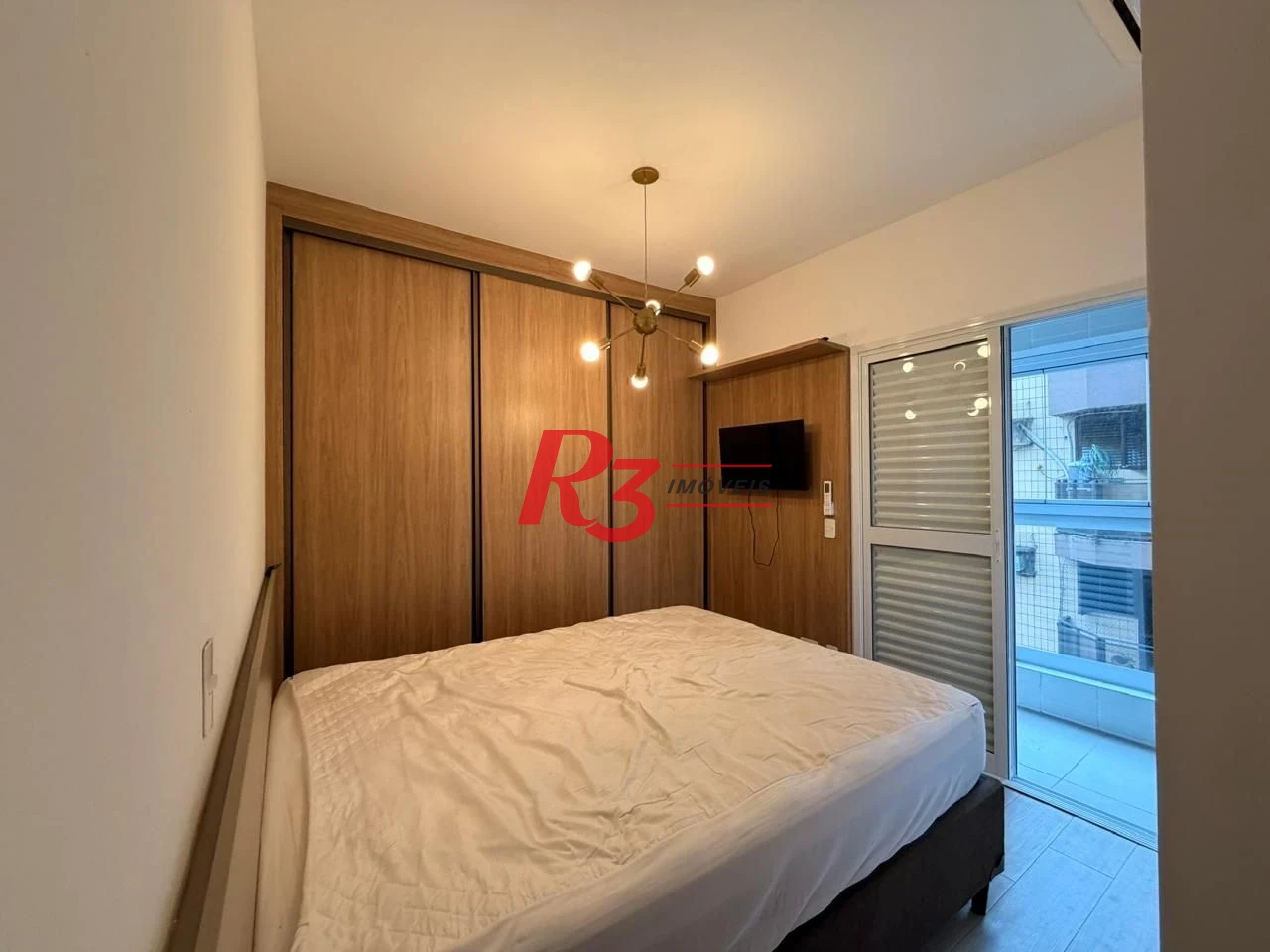 Apartamento com 2 dormitórios para alugar, 90 m² por R$ 7.021,00/mês - Aparecida - Santos/SP