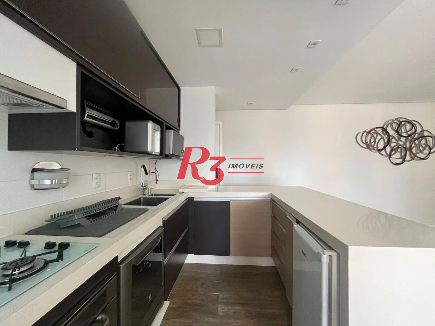 Apartamento com 2 dormitórios para alugar, 77 m² por R$ 6.902,00/mês - Ponta da Praia - Santos/SP