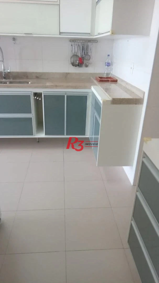 Apartamento com 4 dormitórios à venda, 204 m² por R$ 3.500.000,00 - Embaré - Santos/SP