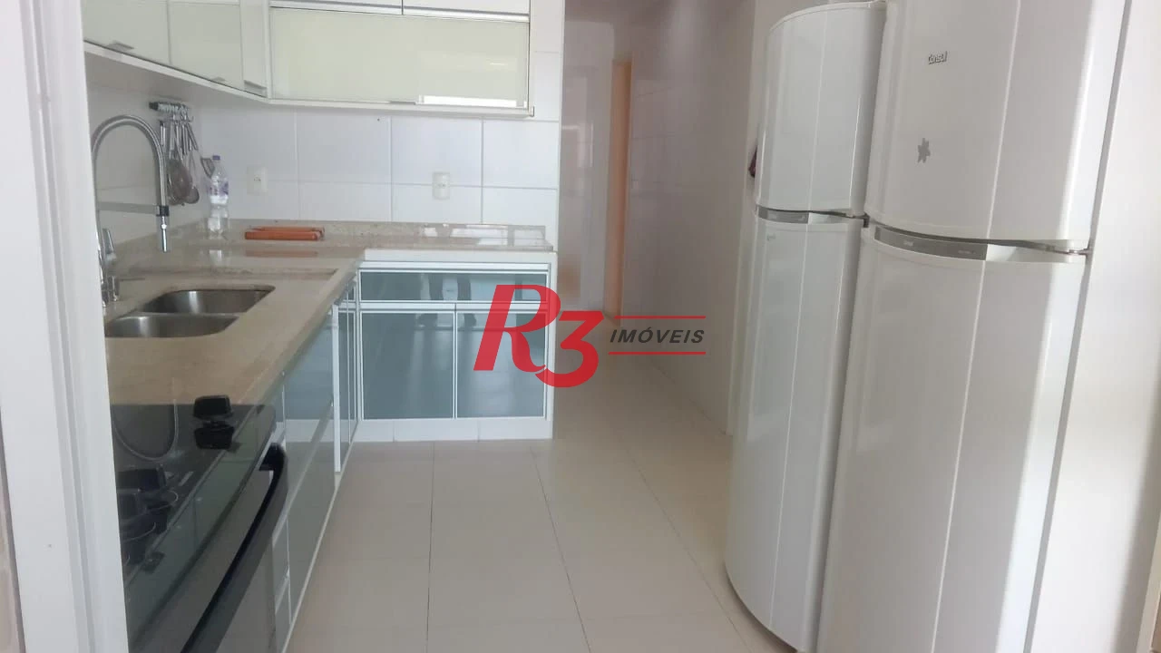 Apartamento com 4 dormitórios à venda, 204 m² por R$ 3.500.000,00 - Embaré - Santos/SP