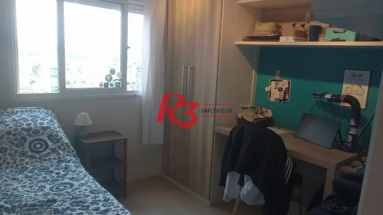 Apartamento com 4 dormitórios à venda, 204 m² por R$ 3.500.000,00 - Embaré - Santos/SP