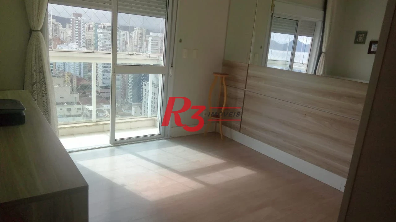 Apartamento com 4 dormitórios à venda, 204 m² por R$ 3.500.000,00 - Embaré - Santos/SP